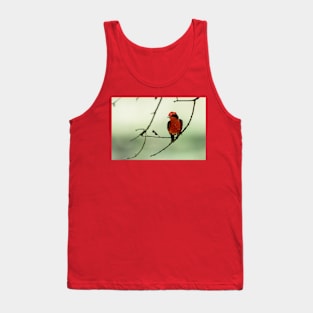 Little Red Beauty - Vermilion Flycatcher Tank Top